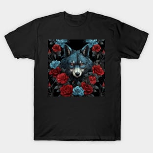 Wolfdog Print T-Shirt